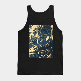 Legendary Gunslinger: Space Western Anime-Manga Adventure Tank Top